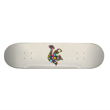 Blumentaube der Blumen Personalisierte Decks