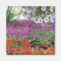 Blumenüberfluss-Magnet Kühlschrankmagnet