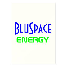 BluSpace ENERGIE Visitenkartenvorlagen