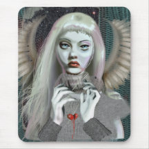 Blut auf den Wollen Mousepad