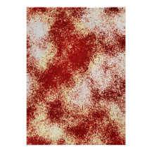 Blut befleckter Spritzer Individuelle Einladung