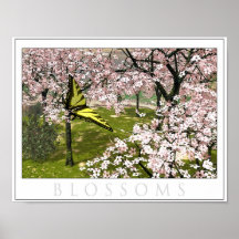Blüten Posterdruck