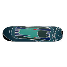 Blutiger Reißzahn Bedruckte Skateboarddecks