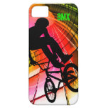 BMX in den Linien u. in den Kreisen iPhone 5 Schutzhülle