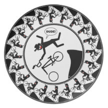 BMX Platte 1d Flache Teller