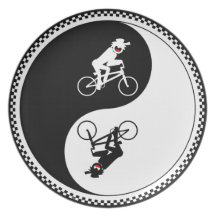 BMX Platte 2 Flacher Teller