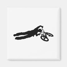 BMX Rider_2 Kühlschrankmagnet