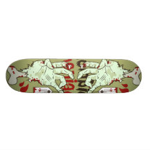 board Zombie manaic Skateboard Brett