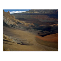 Boden des Haleakala Kraters, Maui, Hawaii, USA Postkarten