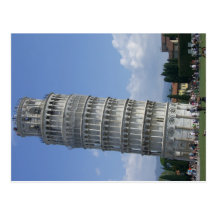 Boden lehnt twr Pisa Postkarten