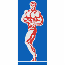 Bodybuilder Acrylausschnitte