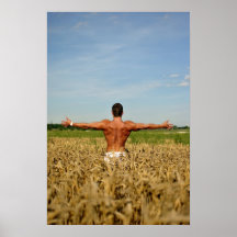 Bodybuilder Posterdrucke
