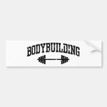 Bodybuilding Autoaufkleber