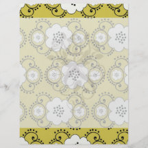boho Chic-Blumen-Moddamast Flyer