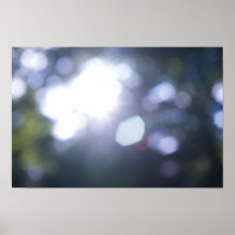 Bokeh Fotografie-Posten Poster