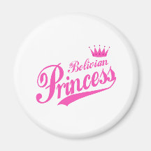 Bolivianische Prinzessin Kühlschrankmagnet
