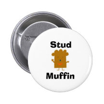 Bolzen-Muffin-Knopf Anstecknadelbuttons
