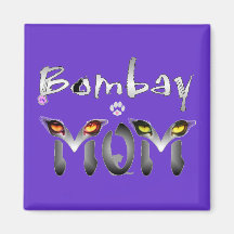 Bombay-Katzen-Mamma-Geschenke Kühlschrankmagnet