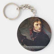 Bonaparte an der Brücke von Arcola Schlüsselanhänger