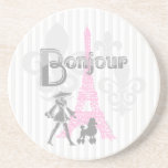 Bonjour Paris 2 Untersetzer