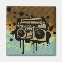 BoomBox Kühlschrankmagnet