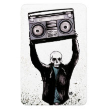 Boombox Rechteckige Magnete