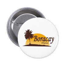 Boracay-Weiß Buttons