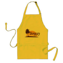 Boracay-Weiß Schürzen