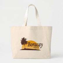 Boracay-Weiß Tragetasche