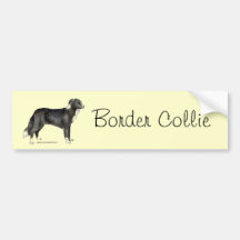 Border-Collie Auto Aufkleber