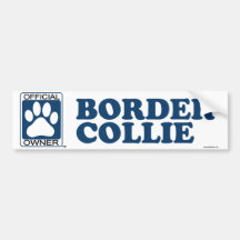 Border-Collie-Blau Auto Sticker