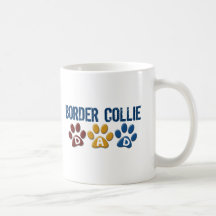 BORDER-COLLIE-VATI Tatzen-Druck Kaffeehaferl