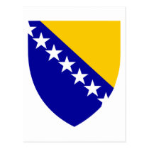 Bosnien und Herzegowina Wappen Postkarte postkarten