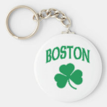 Boston-Iren-Kleeblatt Schlüsselband