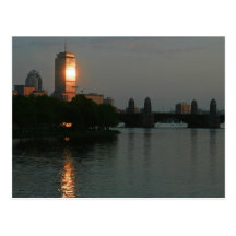 Boston Postkarte