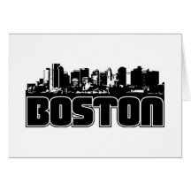 Boston-Skyline Karte