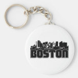 Boston-Skyline Schlüsselbänder