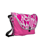 Bote-Tasche die Herzen des rosa Valentinsgrußes Kurier Tasche