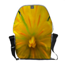 Bote-Tasche - gelbe Wildblume Kuriertasche