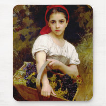 Bouguereau Erntemaschinen-Mausunterlage Mauspad
