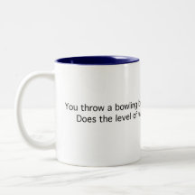 Bowlings-Ball: In einen See Teetasse