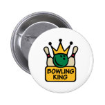 Bowlings-König Buttons