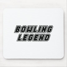Bowlings-Legende Mousepad
