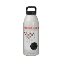 BOWLINGS-TEAM Wasser-Flasche BEVORZUGUNGEN Trinkflaschen