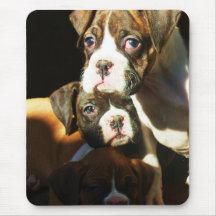 Boxerwelpen mousepad