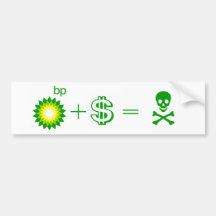 BP-Korruption Auto Aufkleber