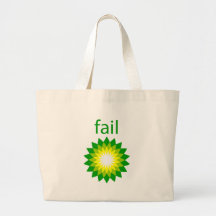 BP-Öl-Fleck versagen Logo Tasche