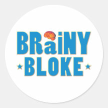 Brainy Kerl Aufkleber