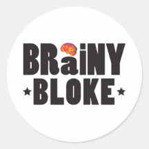 Brainy Kerl K Aufkleber