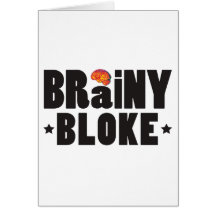 Brainy Kerl K Grußkarte